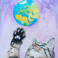 Earth kitty