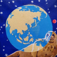 Seal of the sea and Earth